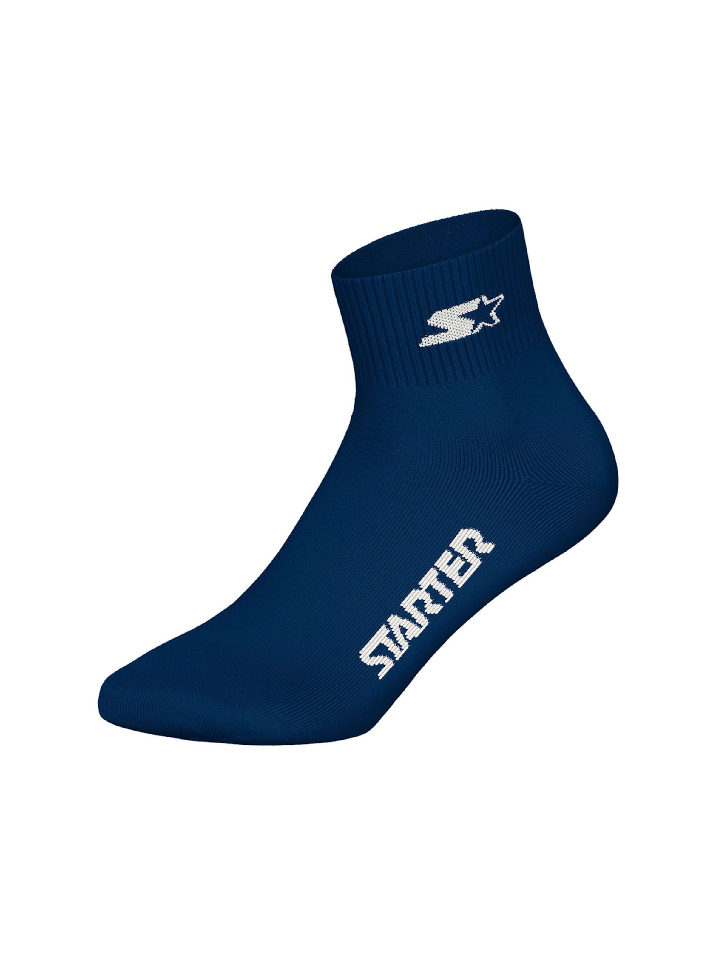 Chaussettes 'Quarter' Starter en bleu