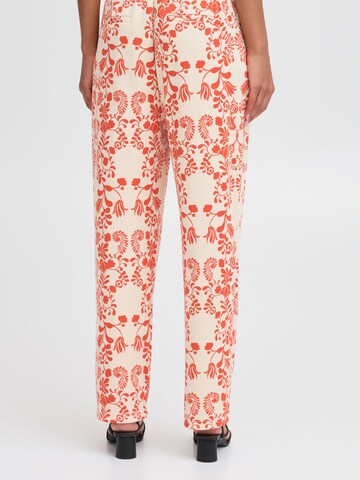 ICHI Regular Broek in Beige