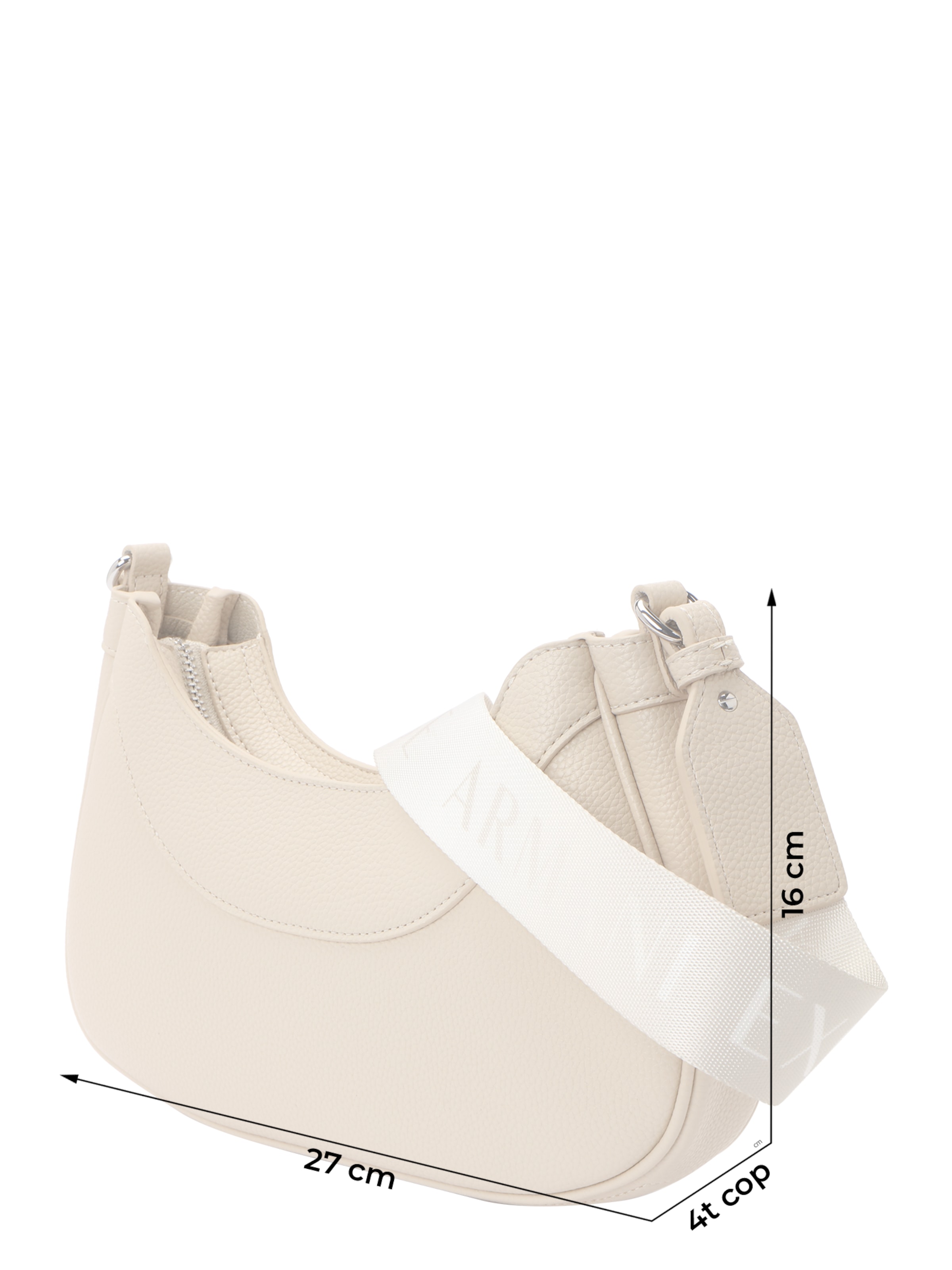 ARMANI EXCHANGE Válltáska 'HOBO' - bézs