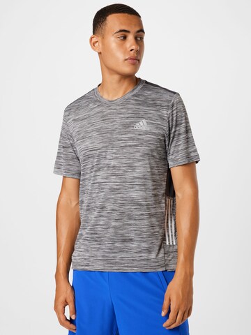 ADIDAS SPORTSWEAR Funkční tričko – šedá: přední strana