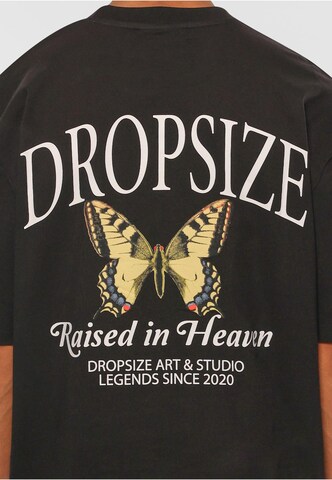 Dropsize T-shirt 'Raised In Heaven' i svart