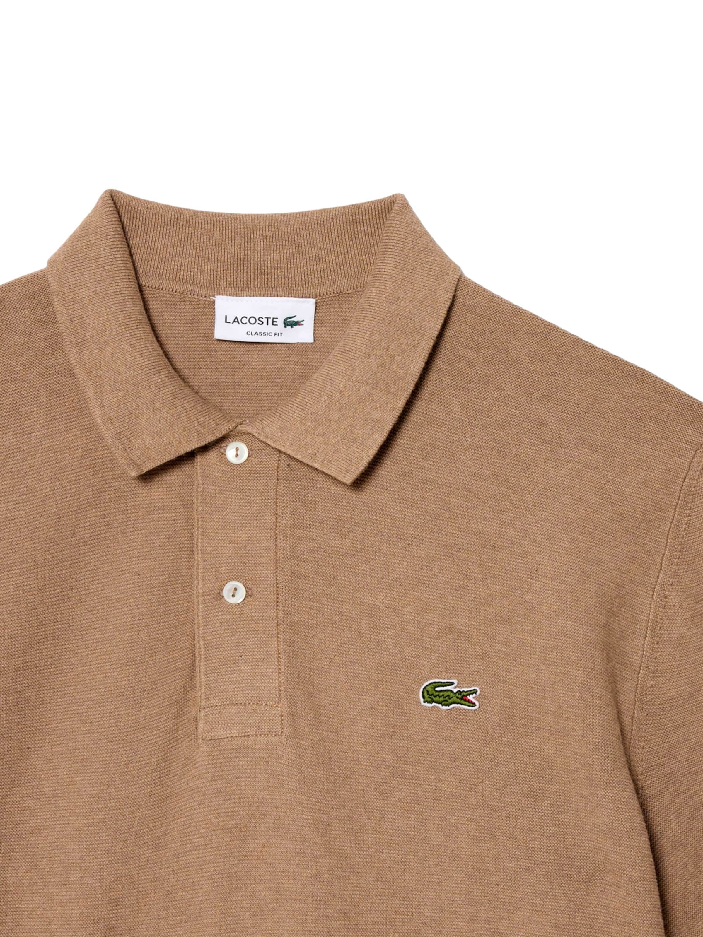 T-Shirt LACOSTE en marron