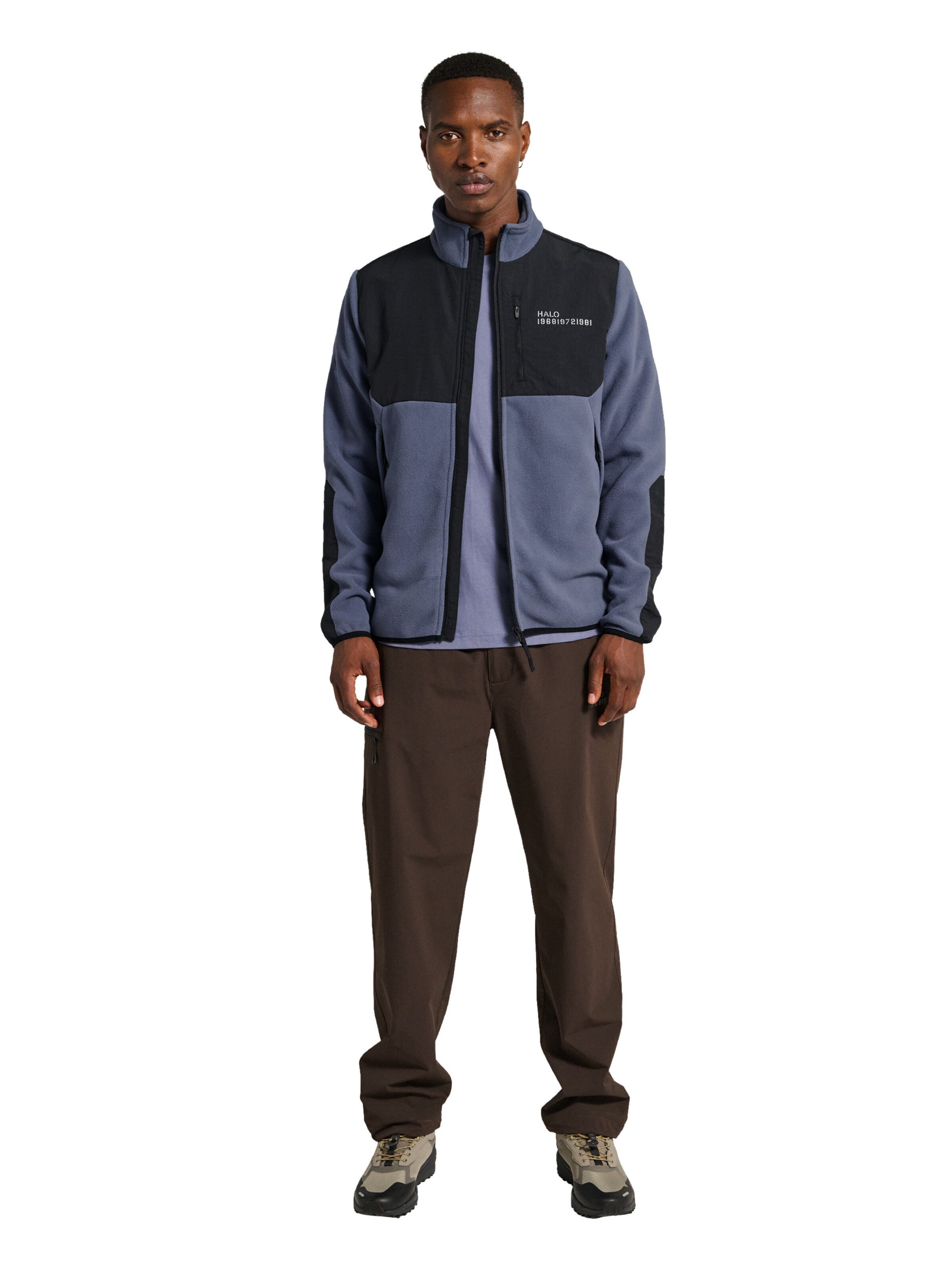 HALO Fleece Jacket in Grey