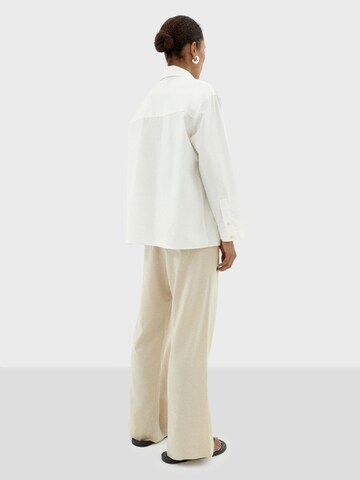 Loosefit Pantalon ' BRIGITTE ' Thinking MU en beige