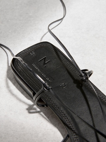 Sandales à lanières Next en noir