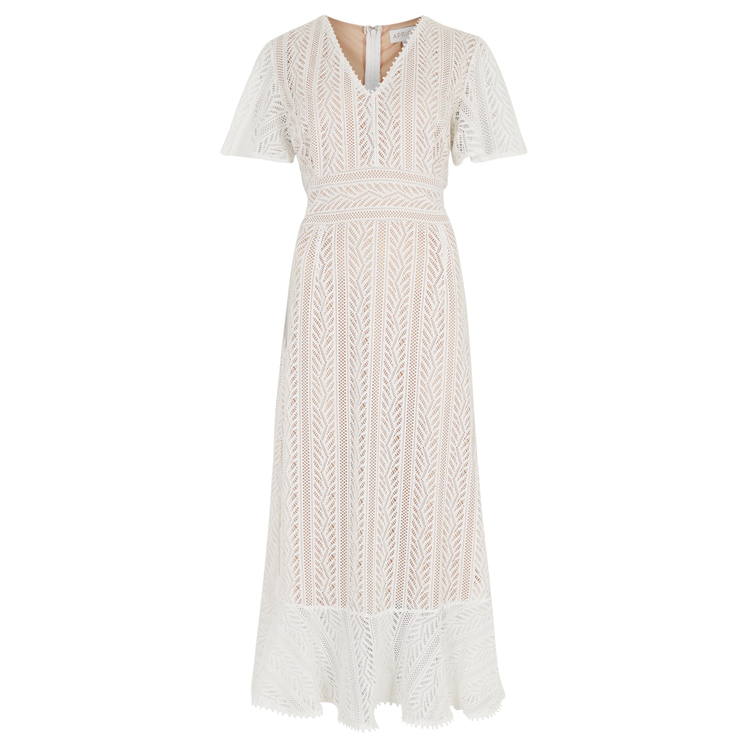 Apricot Jurk in Beige: voorkant