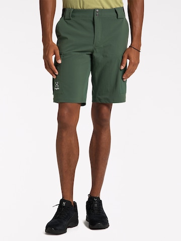 Haglöfs Regular Outdoor Pants 'Rugged Standard' in Green: front