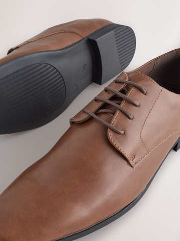 Next Šnurovacie topánky - Hnedá