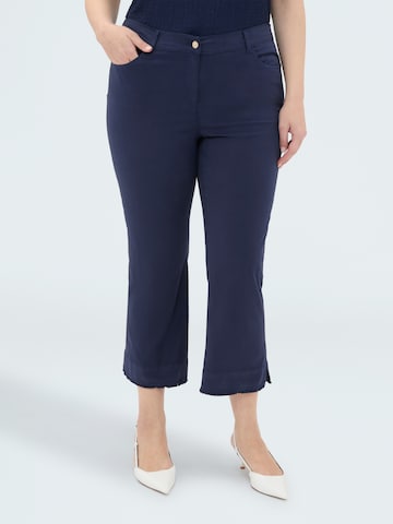 Fiorella Rubino Flared Broek in Blauw
