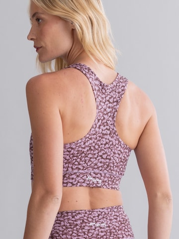 Hey Honey - Bustier Sujetador deportivo 'Racerback' en lila