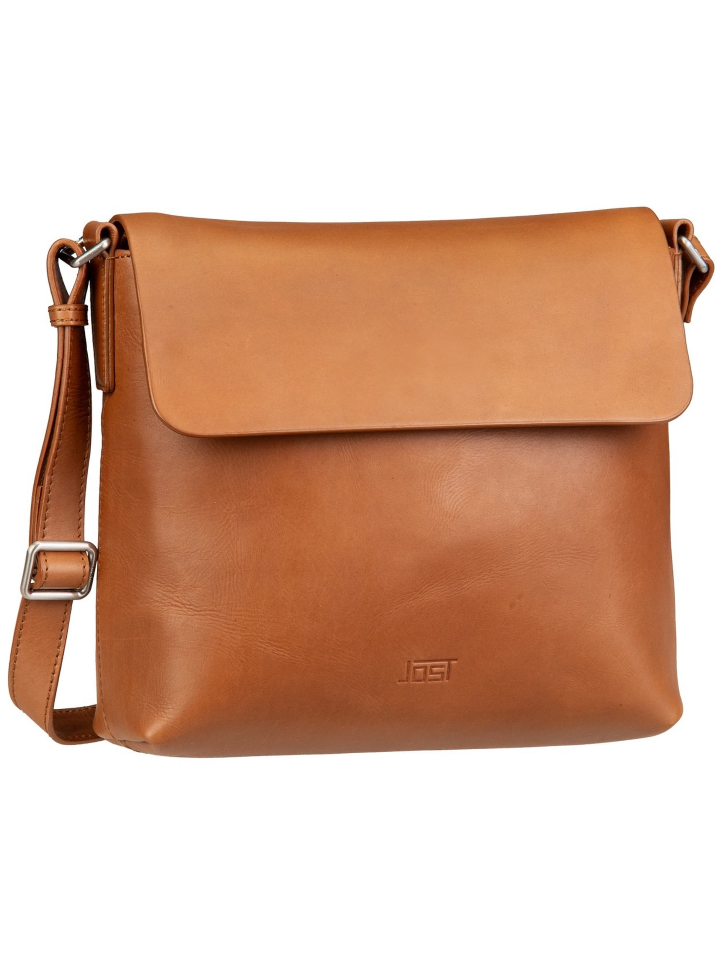 JOST Document Bag ' Rana ' in Brown: front