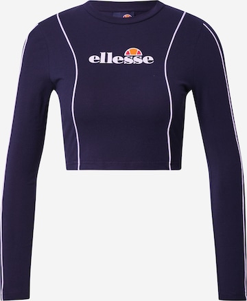 ELLESSE Shirt 'Russia' in Blauw: voorkant