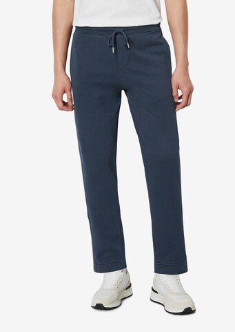 Marc O'Polo Regular Broek in Blauw: voorkant