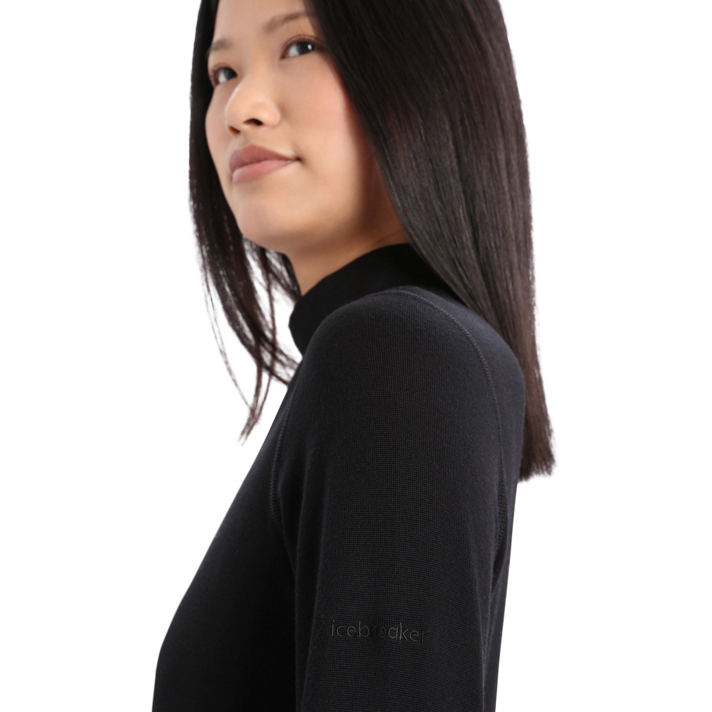 ICEBREAKER Koszulka funkcyjna w kolorze czarny