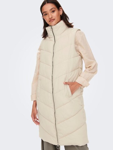 JDY Bodywarmer in Beige: voorkant