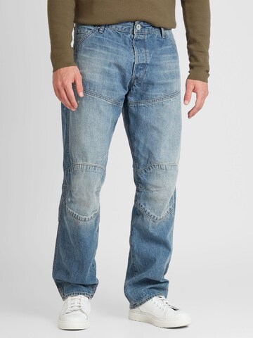 G-STAR - regular Vaquero en azul: frente