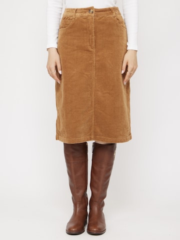 VICCI Germany Skirt in Brown: front
