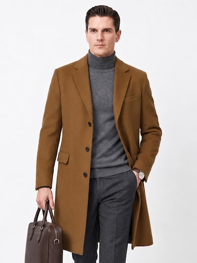ALLTHEMEN Winter Coat 'Frostlicht' in XS in Camel, Item view