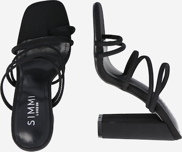 Mule 'HEERA' Simmi London en noir