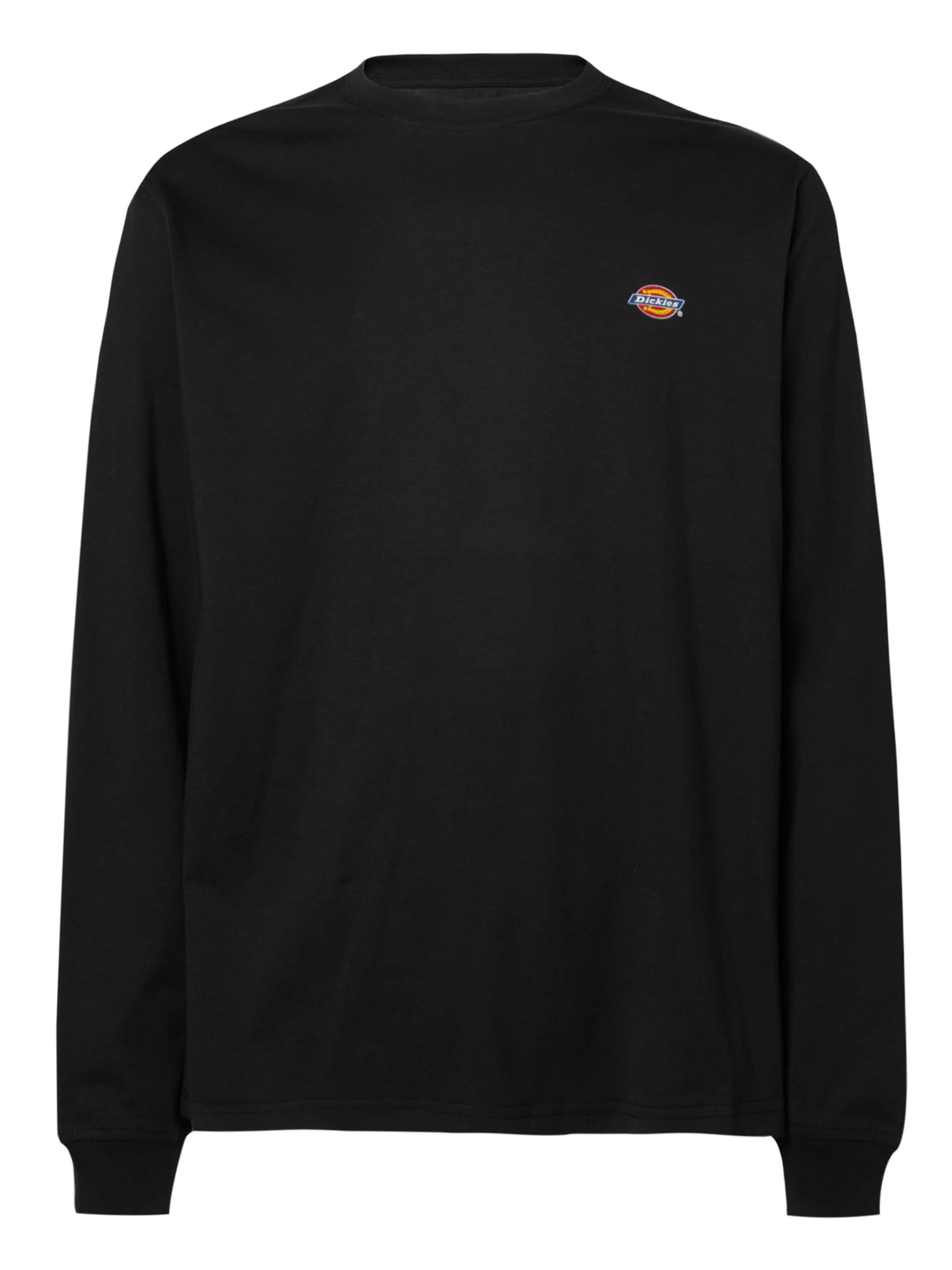 DICKIES Μπλουζάκι 'Mapleton' σε μαύρο: μπροστά