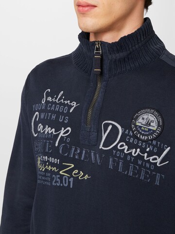 CAMP DAVID Sweater in Blue