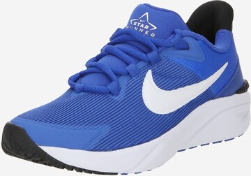 NIKE - Sapatilha de desporto 'Star Runner 4' em azul: frente