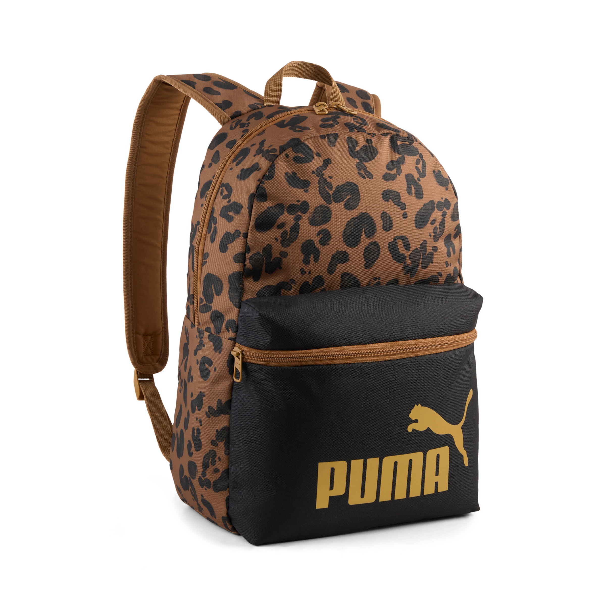 PUMA Backpack in Brown: front