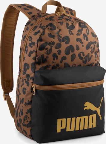 PUMA Backpack in Brown: front