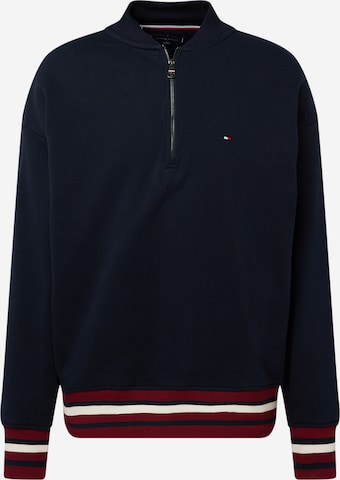 TOMMY HILFIGER Tréning póló - kék: elől