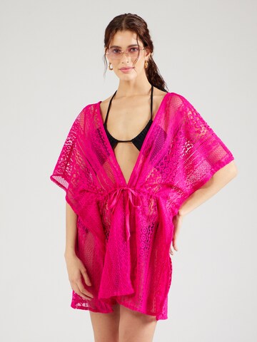 Hunkemöller Szlafrok krótki w kolorze różowy: przód