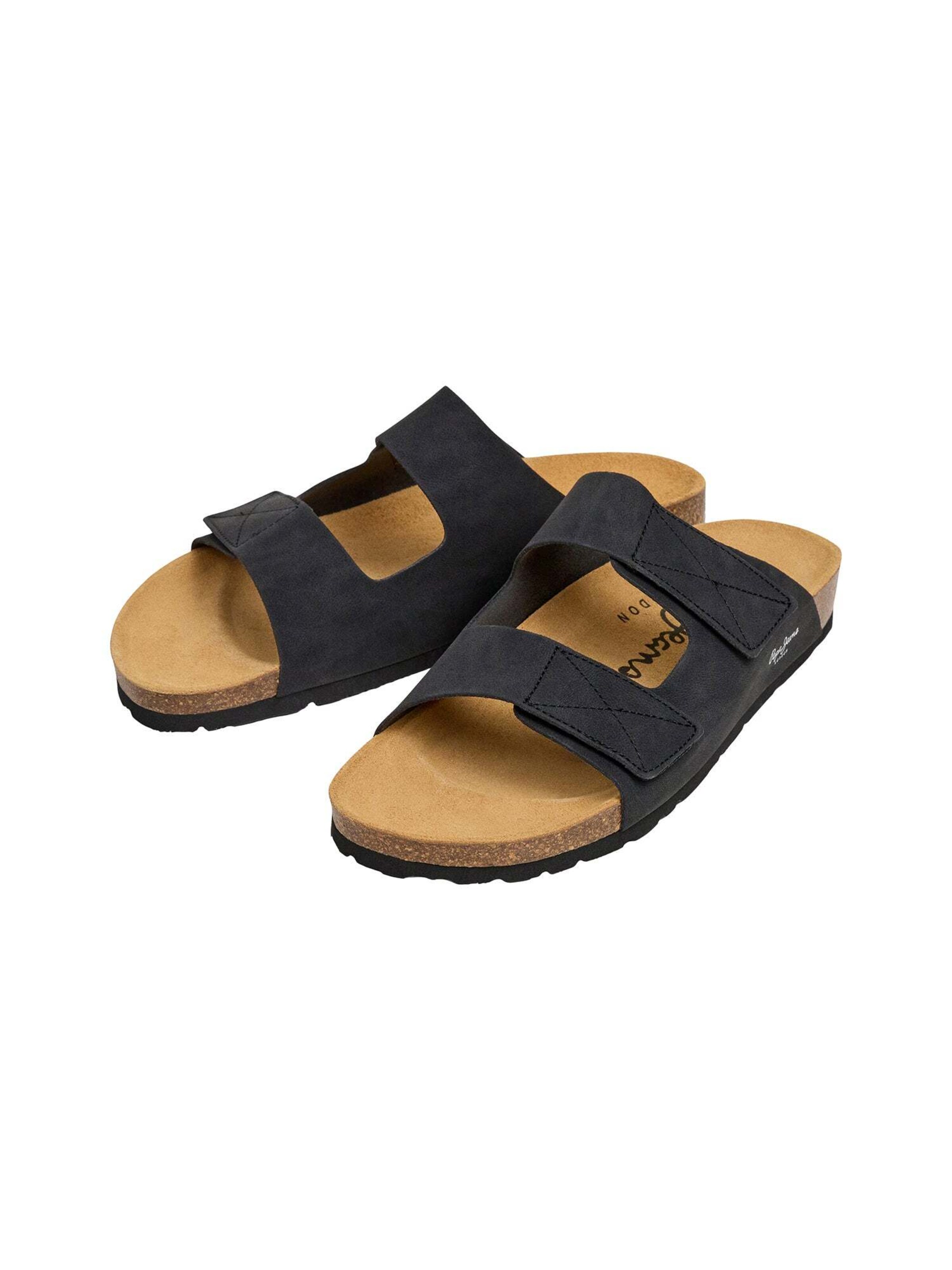 Pepe Jeans Pantolette in Schwarz