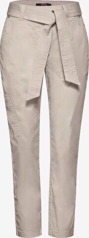 Tapered Pantaloni di CECIL in beige: frontale