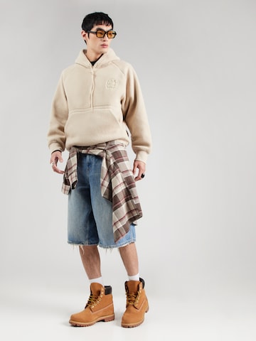 Carhartt WIP Sweatshirt 'Helix' in Beige