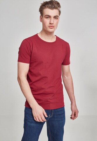 Urban Classics Shirt in Rood: voorkant