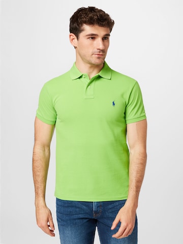 Polo Ralph Lauren Regular fit Тениска в зелено: отпред