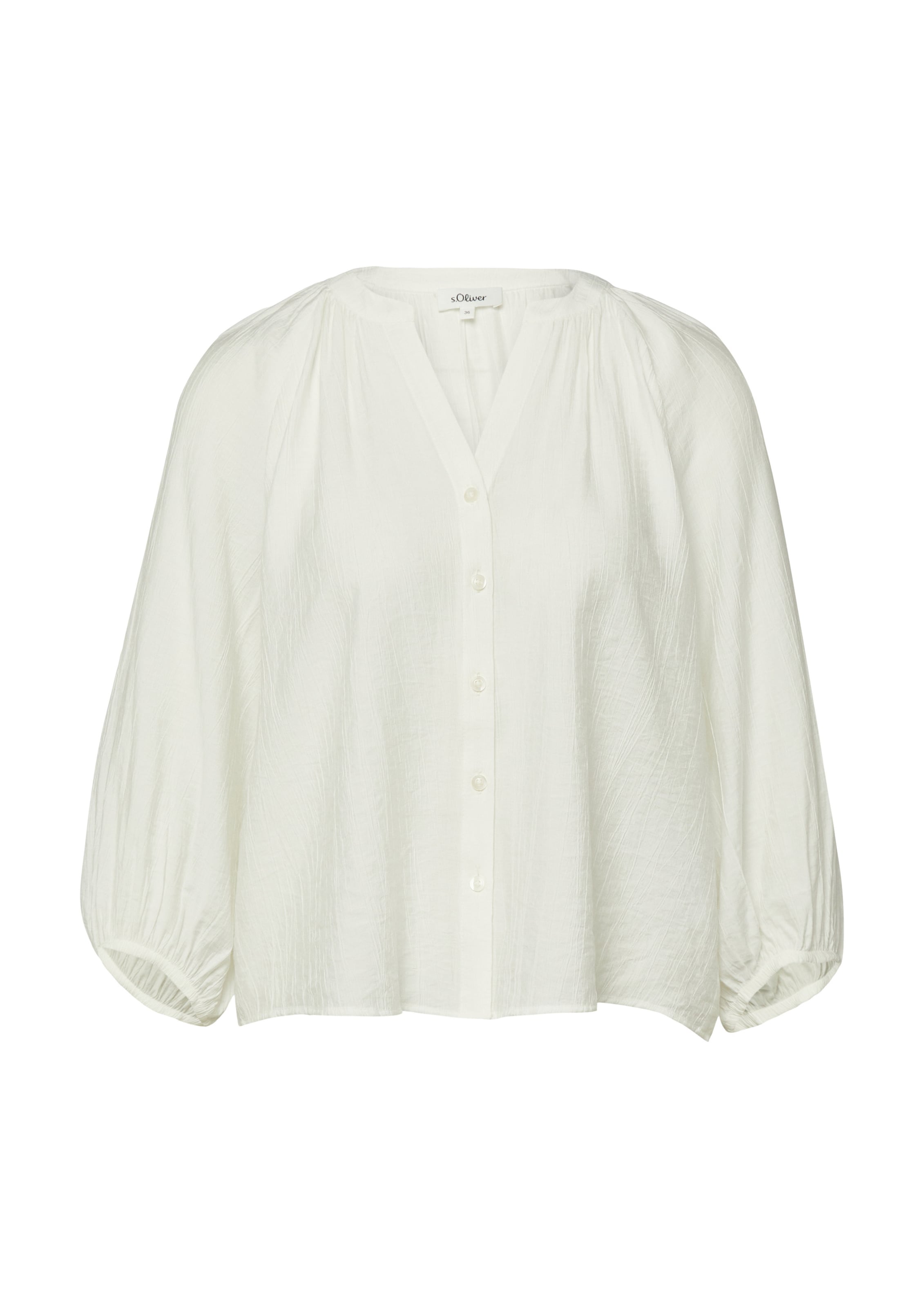 s.Oliver Blouse in Beige: voorkant