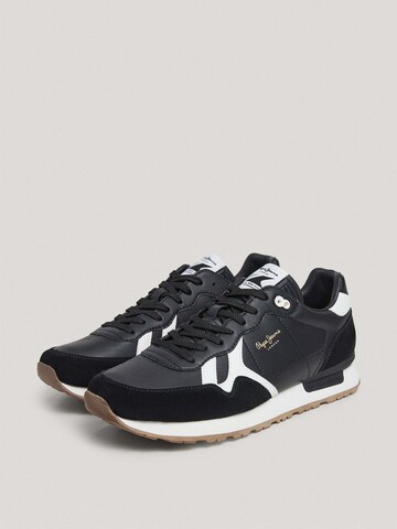 Pepe Jeans trainers ' BRIT SUPRA M ' in Schwarz
