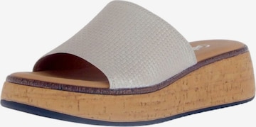 Mule GABOR en gris : devant