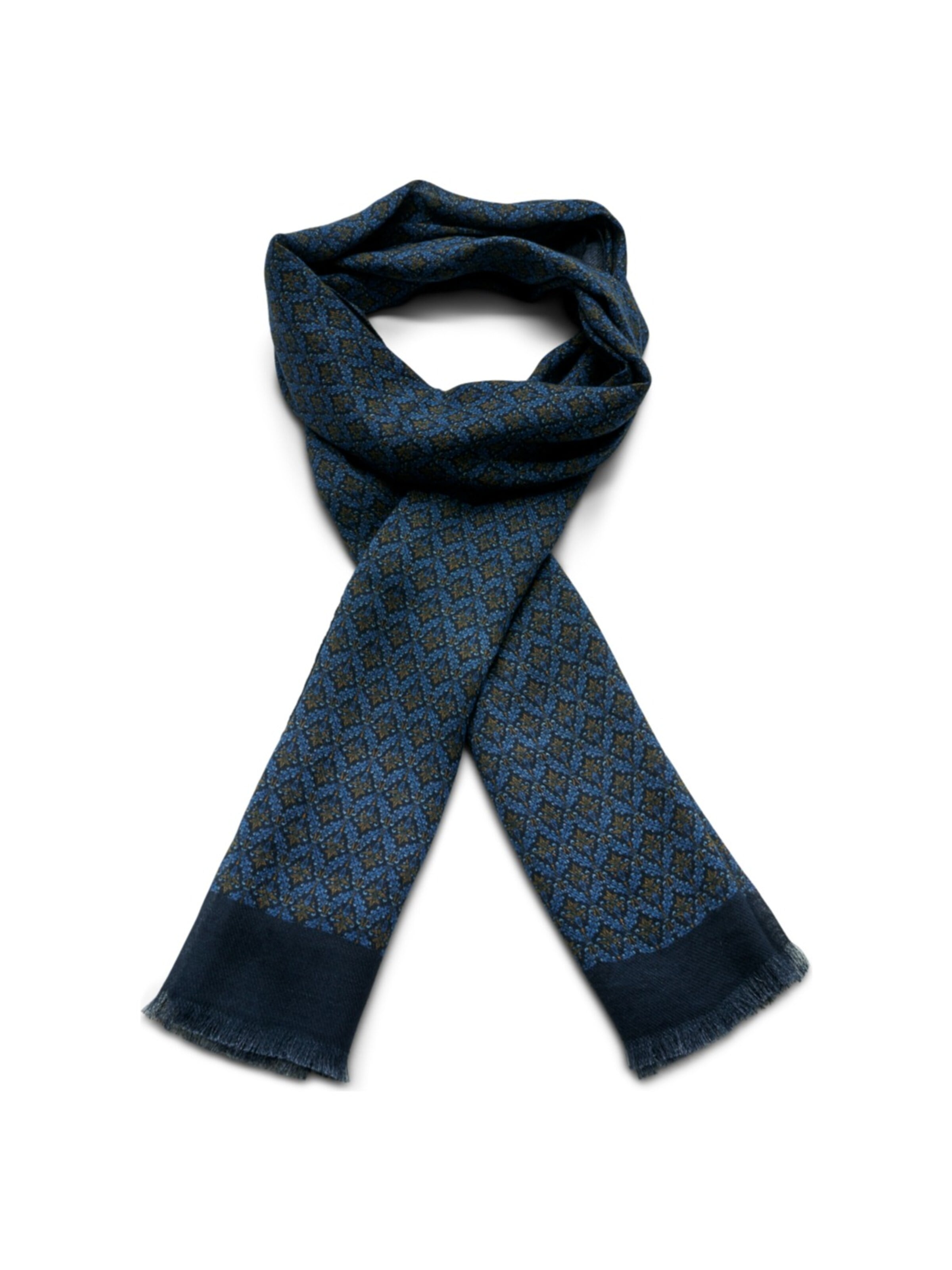 Bohemian Revolt Scarf 'Bryant' in Blue: front