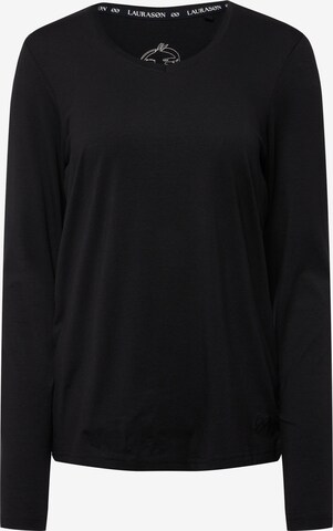LAURASØN Shirt in Black: front