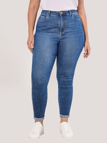 Apricot Skinny Jeans 'Sade' in Blau: Vorderseite