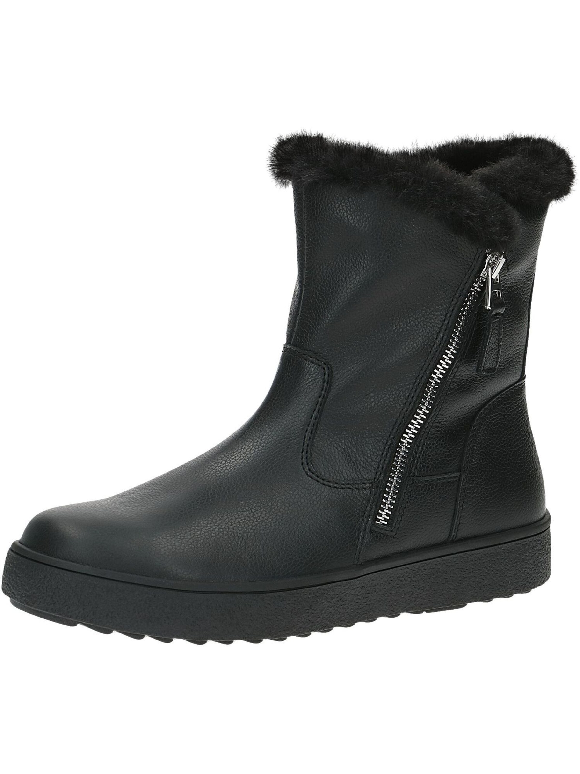 CAPRICE Bottines en noir, Vue avec produit