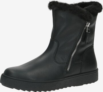 CAPRICE Ankle Boots in Black: front