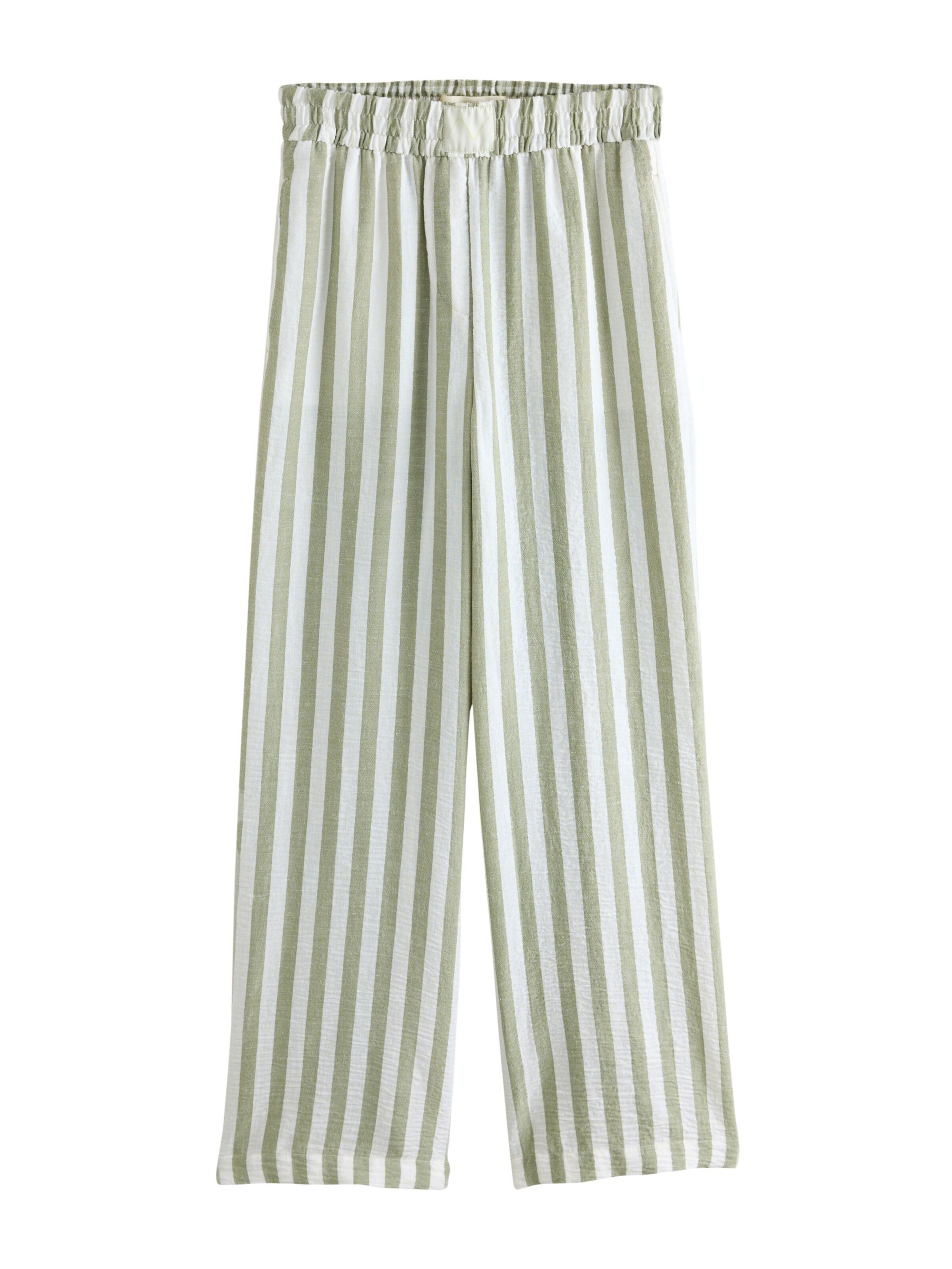 Next Trousers in Green: front