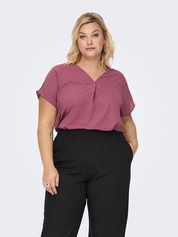 ONLY Carmakoma Top in Pink: front