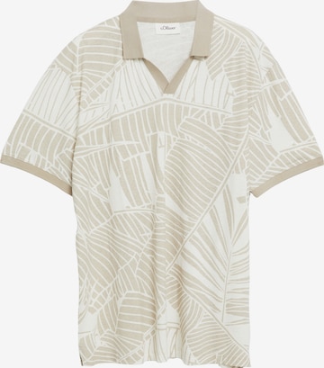 s.Oliver Shirt in Beige: voorkant