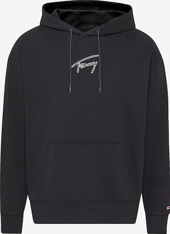 Tommy Jeans Sweatshirt i svart: framsida