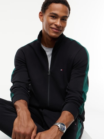 TOMMY HILFIGER Jogginganzug 'ESS' in Schwarz