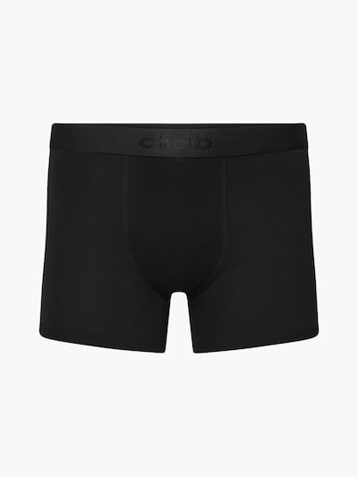 cfab (formerly creamy fabrics) Boxers 'Boxershorts' en S en noir, Vue avec produit