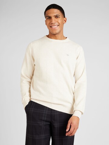 Pull-over FYNCH-HATTON en beige : devant